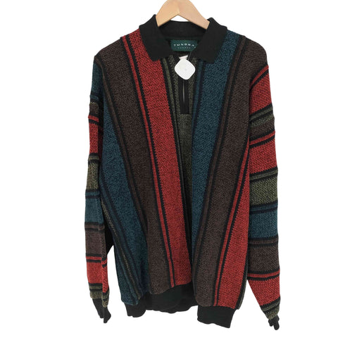 ツンドラ tundra ハーフジップニット メンズ  L